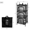 Camping wardrobe Aktive 38 x 87 x 36 cm 4 Units