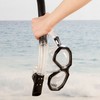 Snorkel Goggles and Tube AquaSport Black Adults (2 Units)