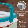 Portable Rigid Cooler Aktive Blue Plastic 24 L 37 x 35 x 27 cm (2 Units)