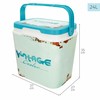 Portable Rigid Cooler Aktive Blue Plastic 24 L 37 x 35 x 27 cm (2 Units)