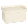 Uzglabāšanas Kaste ar Vāku Kipit Krēmkrāsa Plastmasa 2,3 L (24 gb.)