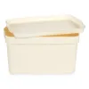 Storage Box with Lid Kipit Cream Plastic 2,3 L (24 Units)