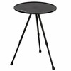 Sulankstomas stalas Aktive Juoda 37 x 55 x 37 cm (4 vnt.)