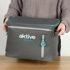 Portable Fridge Aktive Black Polyester PEVA Foam 18 L 34 x 26 x 21 cm (6 Units)