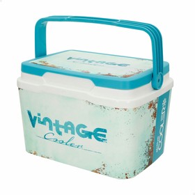 Portable Rigid Cooler Aktive Blue Plastic 5 L 28 x 19 x 21 cm (6 Units)