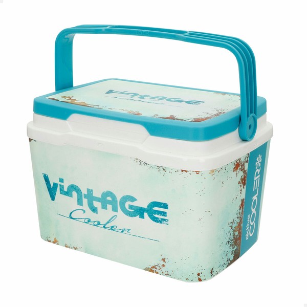 Portable Rigid Cooler Aktive Blue Plastic 5 L 28 x 19 x 21 cm (6 Units)