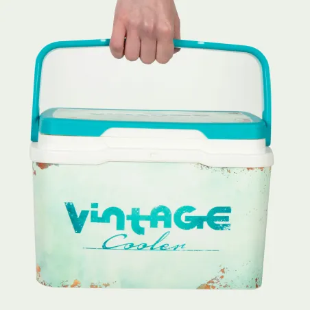Portable Rigid Cooler Aktive Blue Plastic 5 L 28 x 19 x 21 cm (6 Units)