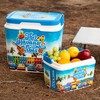 Portable Rigid Cooler Aktive Blue Plastic 5 L 28 x 19 x 21 cm (6 Units)