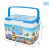 Portable Rigid Cooler Aktive Blue Plastic 5 L 28 x 19 x 21 cm (6 Units)
