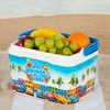Portable Rigid Cooler Aktive Blue Plastic 5 L 28 x 19 x 21 cm (6 Units)
