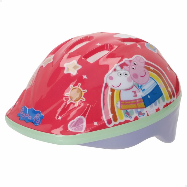 Детский велошлем Peppa Pig Красный 48-52 cm