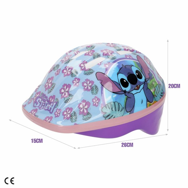 Детский велошлем Stitch 48-52 cm