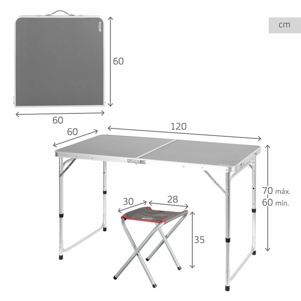 Table Aktive Grey