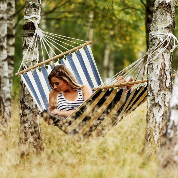 Hanging Hammock Aktive 200 X 80 X 100 CM (2 Units)