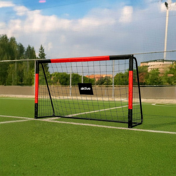 Futbolo žaidimas Aktive 180 X 12 X 60 CM Juoda Raudona