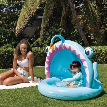 Inflatable Paddling Pool for Children Intex 102 X 86 X 127 CM (6 Units)