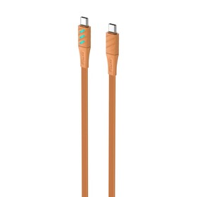 USB-C - USB-C kabelis Havit CB6254 Oranžinė 1 m