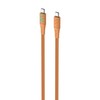 USB-C - USB-C kabelis Havit CB6254 Oranžinė 1 m