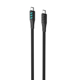 USB-C - USB-C kabelis Havit CB6255 Juoda 1 m