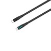 USB-C - USB-C kabelis Havit CB6255 Juoda 1 m