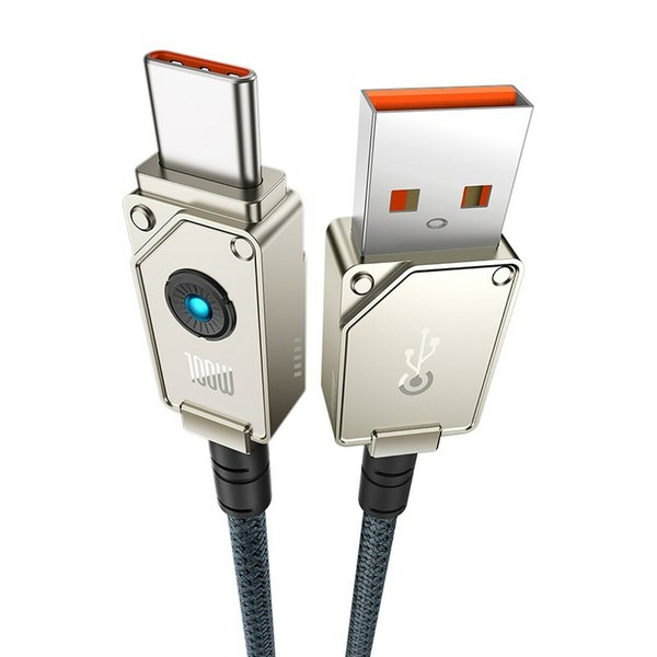 USB A - USB-C kabelis Baseus P10355801221-00 Juoda 1 m
