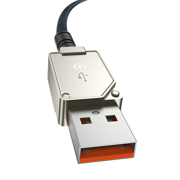 USB A - USB-C kabelis Baseus P10355801221-00 Juoda 1 m