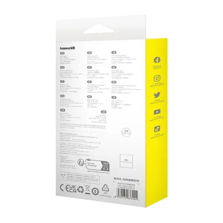 USB A - USB-C kabelis Baseus P10355801221-00 Juoda 1 m