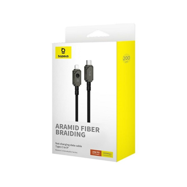 USB-C to Lightning Cable Baseus P10355803111-01 Black 2 m