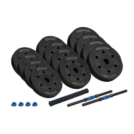 Dumbbells Rebel RBA-2300 Black 2 Pieces