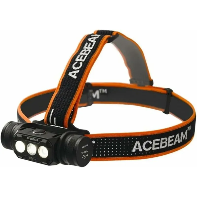 Светодиодная система для головы Acebeam H50 2.0 Чёрный Оранжевый