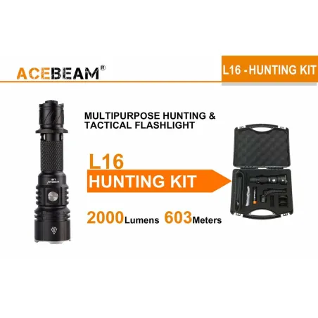 фонарь Acebeam L19 2.0 OSRAM GREEN 2200 lm 2 Lm