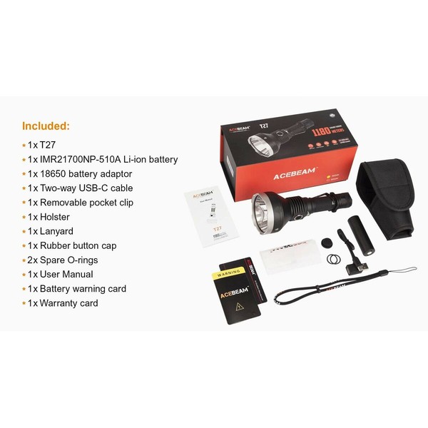 фонарь Acebeam P16 GRAY