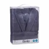 Dressing Gown Berilo Grey L/XL (6 Units)