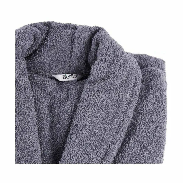Dressing Gown Berilo Grey L/XL (6 Units)