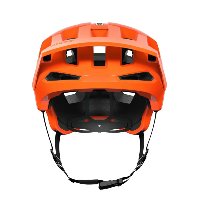 Pieaugušo Riteņbraukšanas Ķivere POC Kortal Race MIPS Melns Oranžs 55-58 cm