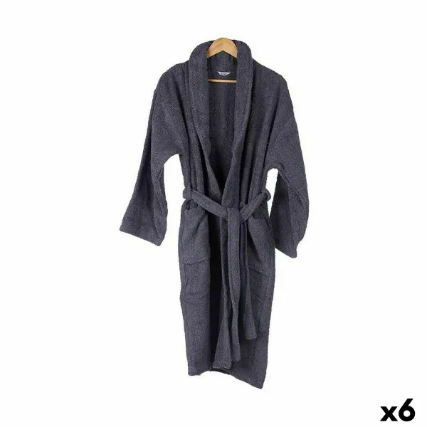Chalatas Berilo Pilka M/L (6 vnt.)