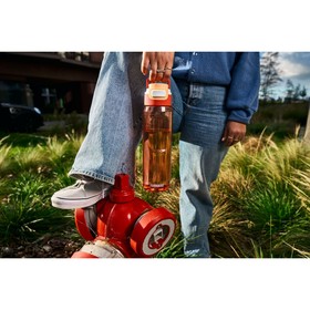 Water bottle Kambukka Elton Orange Transparent 750 ml 1 L Plastic