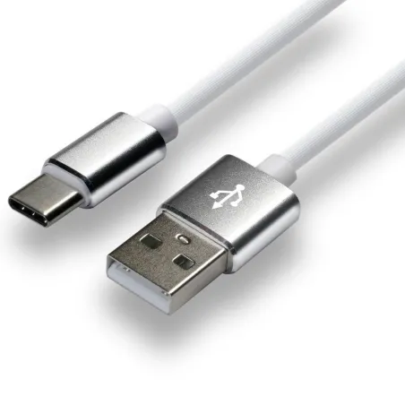 USB-Kaapeli EverActive CBS-1CW Valkoinen 1 m