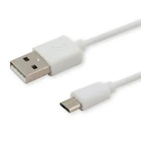 USB-kaapeli - micro-USB Savio CL-123 Valkoinen 1 m