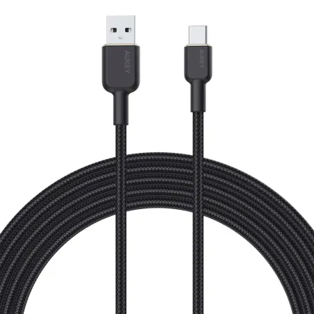 Универсальный кабель USB-C-USB Aukey CB-NAC1 Чёрный 1 m