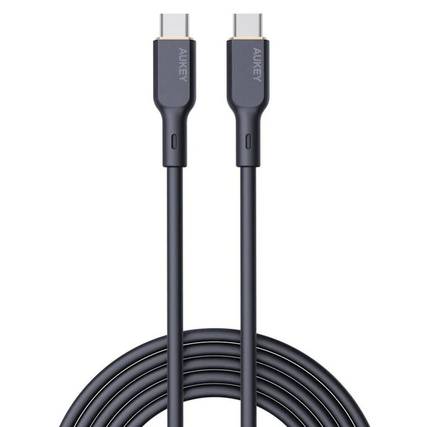 USB-C - USB-C kabelis Aukey CB-SCC101 Juoda 1 m