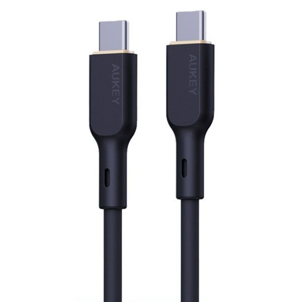 USB-C - USB-C kabelis Aukey CB-SCC101 Juoda 1 m