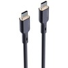 USB-C - USB-C kaapeli Aukey CB-SCC101 Melns 1 m