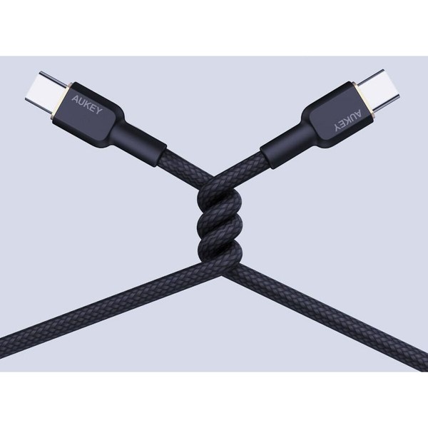 USB-C-kaabel Aukey CB-NCC2 Must 1,8 m