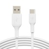 Универсальный кабель USB-C-USB Belkin CAB001BT3MWH Белый 3 m (1 штук)
