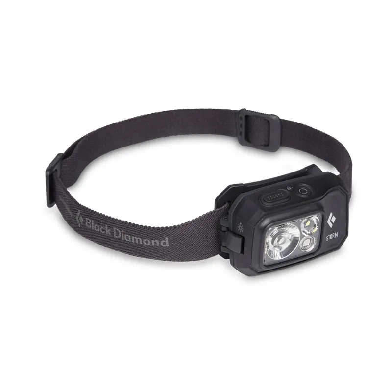 LED-otsavalo Black Diamond Storm 450 Musta 450 lm