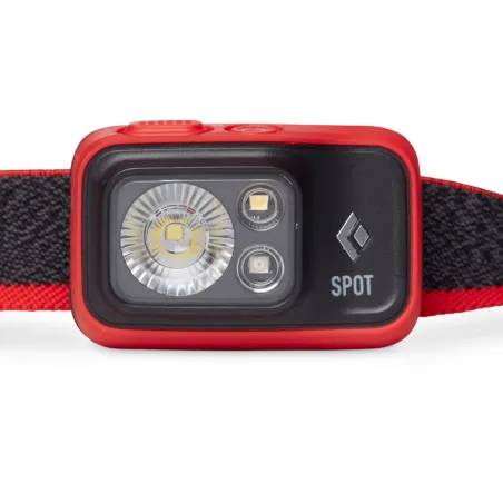 LED-otsavalo Black Diamond Spot 400 Musta Punainen 400 lm
