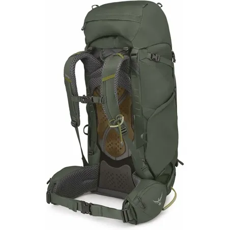 Hiking Backpack Osprey Kestrel Green Khaki 58 L