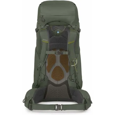 Hiking Backpack Osprey Kestrel Green Khaki 58 L