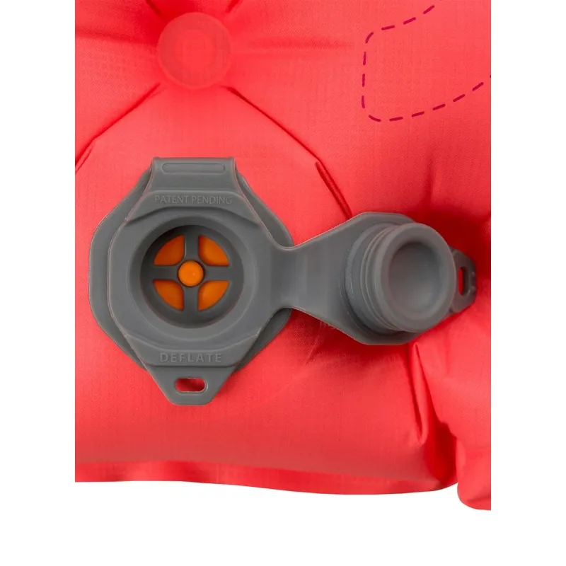 Automātiski piepūšams matracis Sea to Summit Ultralight ASC Sarkans TPU